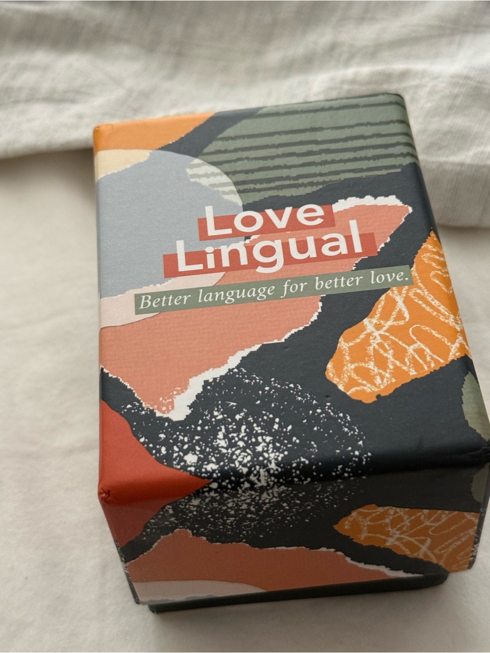 Love Lingual- Couples Card Game. Conversation Starters